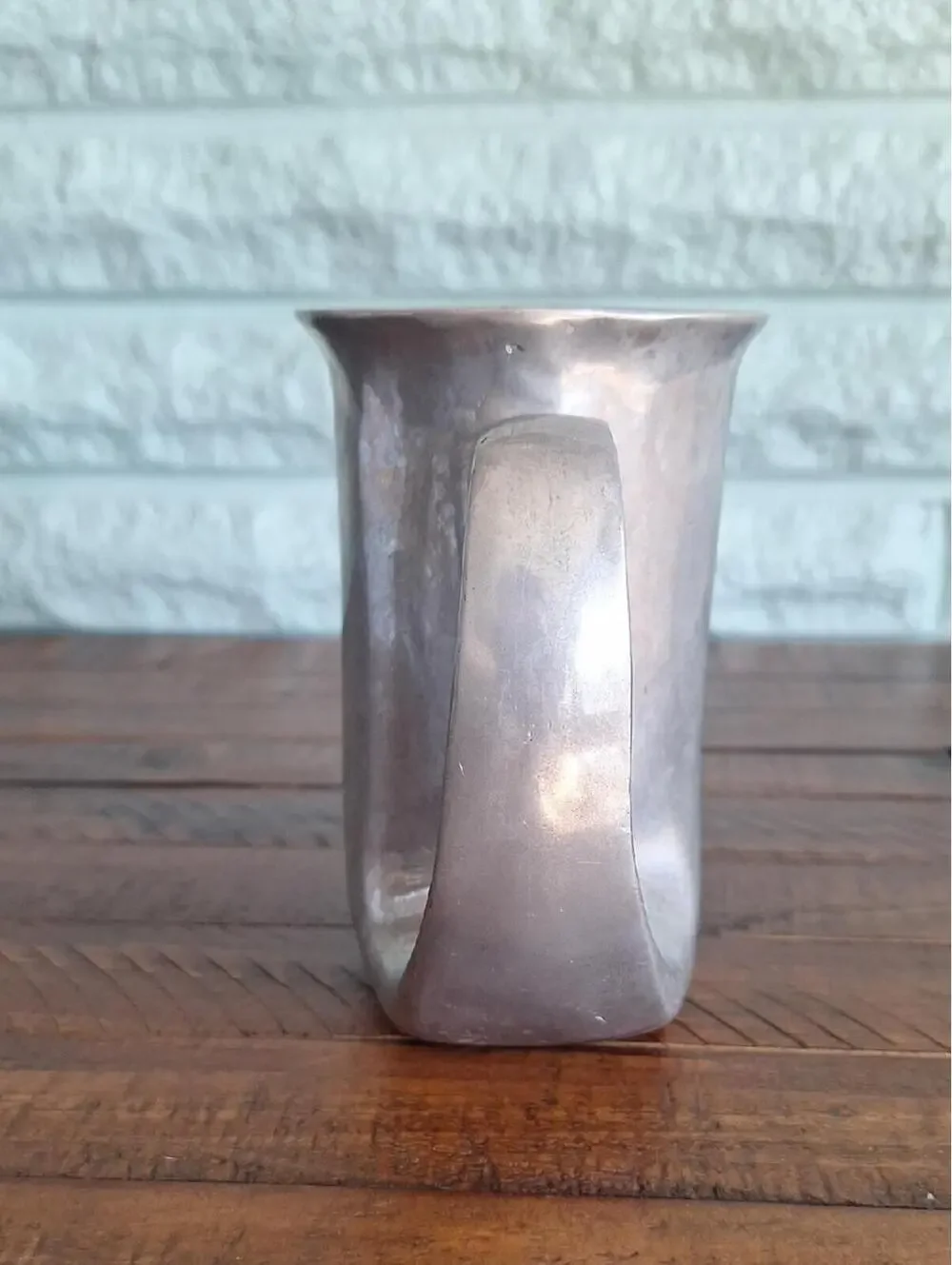 Vintage Ballena Bay Pewter French Horn Beer Mug Cup